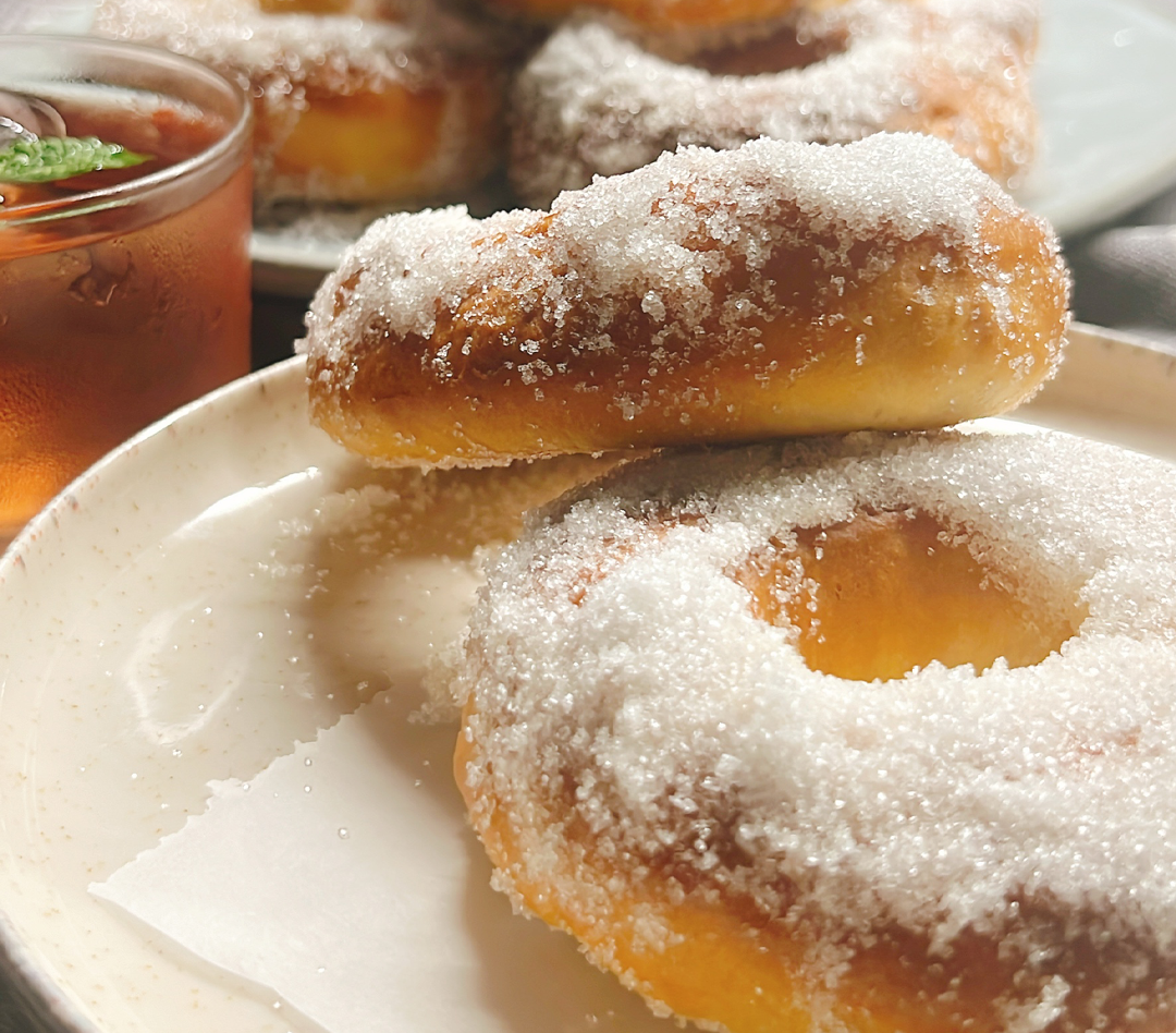 Λουκουμάδες παραλίας στο φούρνο